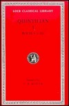 Full size book cover of Institutio Oratoria, Books 1-3}