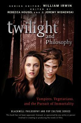 Full size book cover of Twilight and Philosophy: Vampires, Vegetarians, and the Pursuit of Immortality}