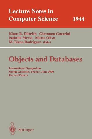 Full size book cover of Objects and Databases: International Symposium, Sophia Antipolis, France, June 13, 2000. Revised Papers}