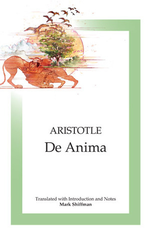 Full size book cover of De Anima: On the Soul}