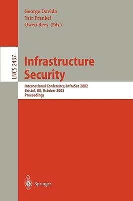 Full size book cover of Infrastructure Security: International Conference, InfraSec 2002 Bristol, UK, October 1-3, 2002 Proceedings}