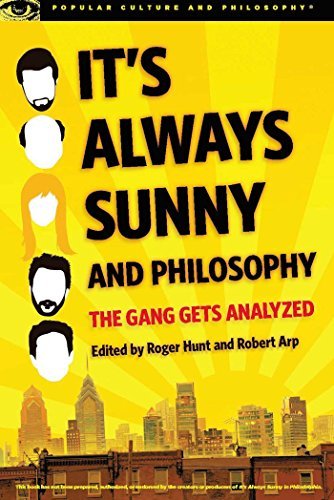 Full size book cover of It's Always Sunny and Philosophy: The Gang Gets Analyzed}