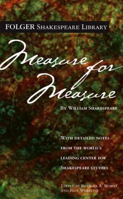 Full size book cover of Measure for Measure}