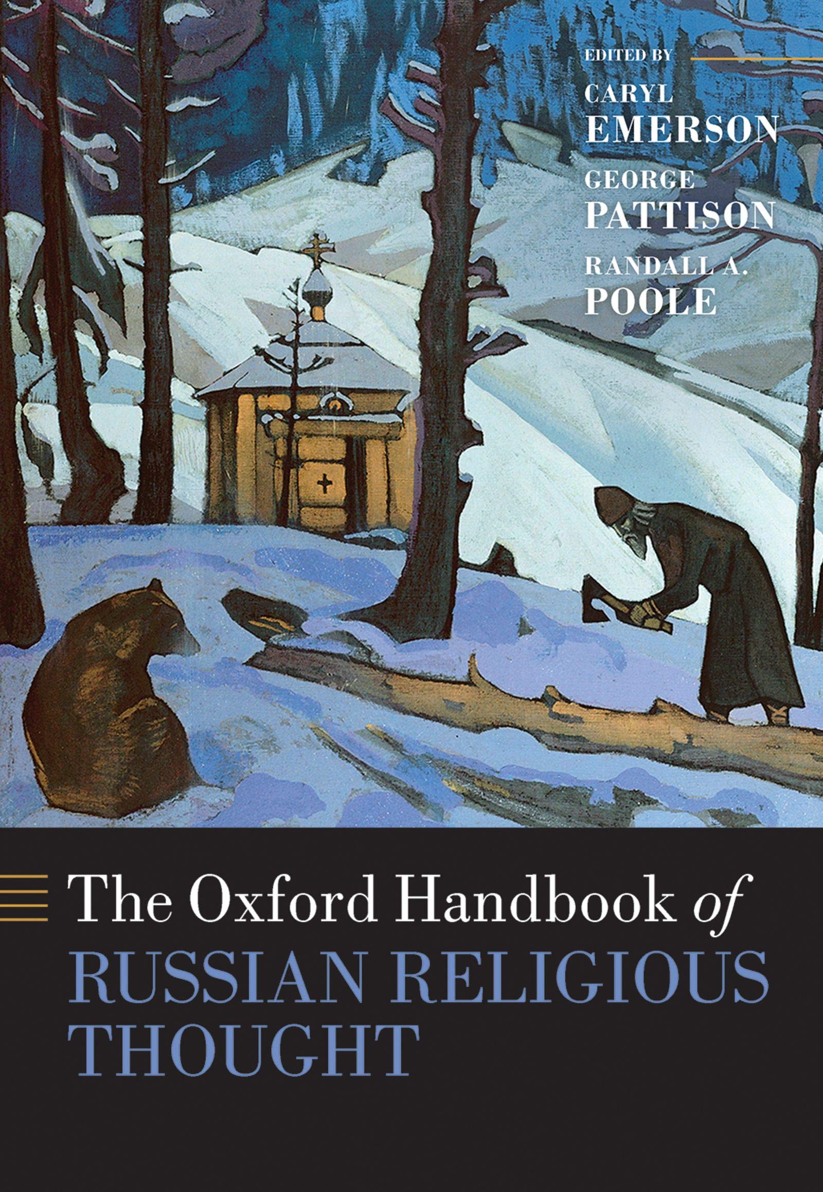 Full size book cover of The Oxford Handbook of Russian Religious Thought}