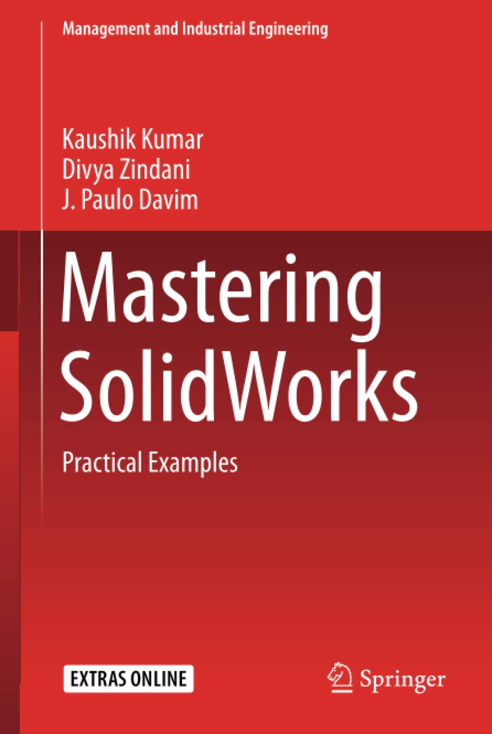 Full size book cover of Mastering SolidWorks}