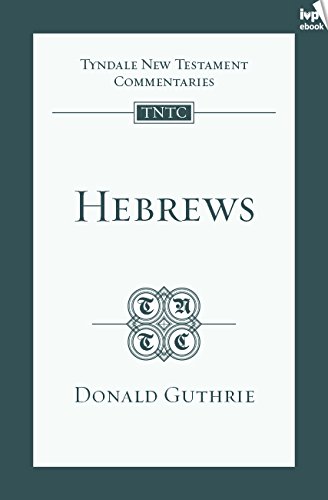 Full size book cover of TNTC Hebrews}