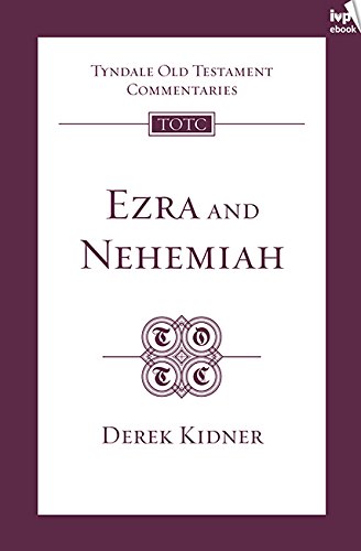 Full size book cover of TOTC Ezra and Nehemiah: Tyndale Old Testament Commentary}