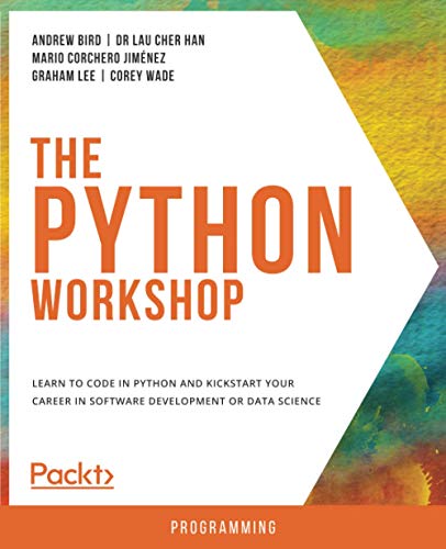 Full size book cover of The Python Workshop}