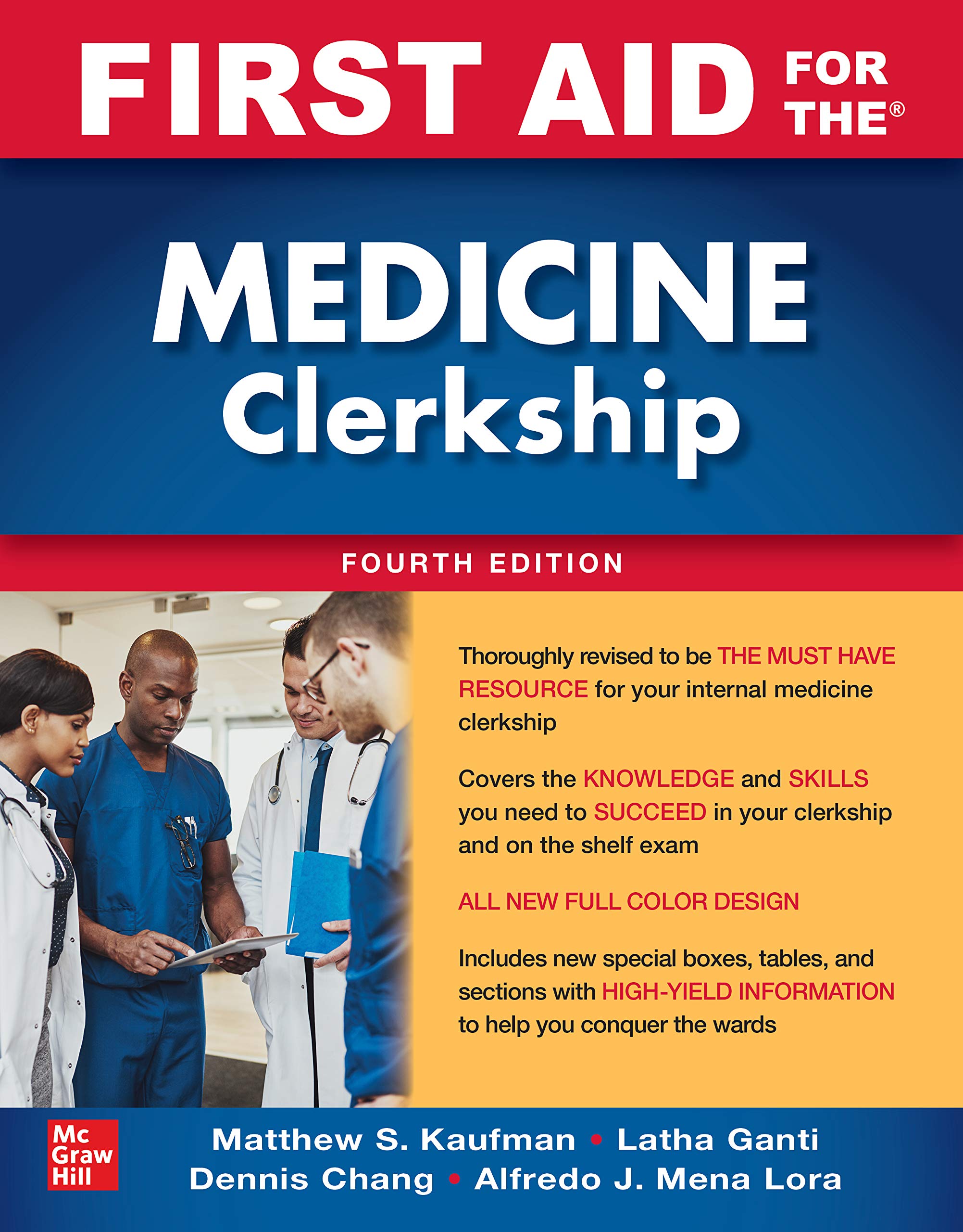 Full size book cover of First Aid for the Medicine Clerkship}