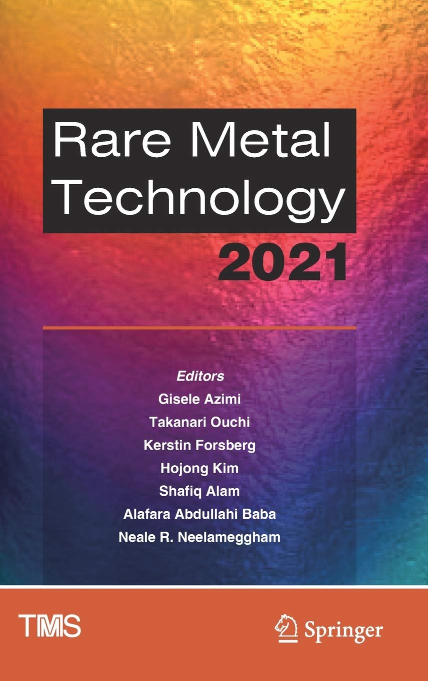 Full size book cover of Rare Metal Technology 2021}