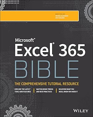 Microsoft Excel 365 Bible