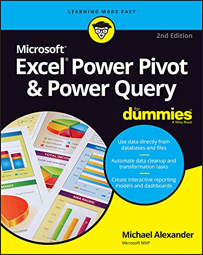 Full size book cover of Excel Power Pivot & Power Query For Dummies}