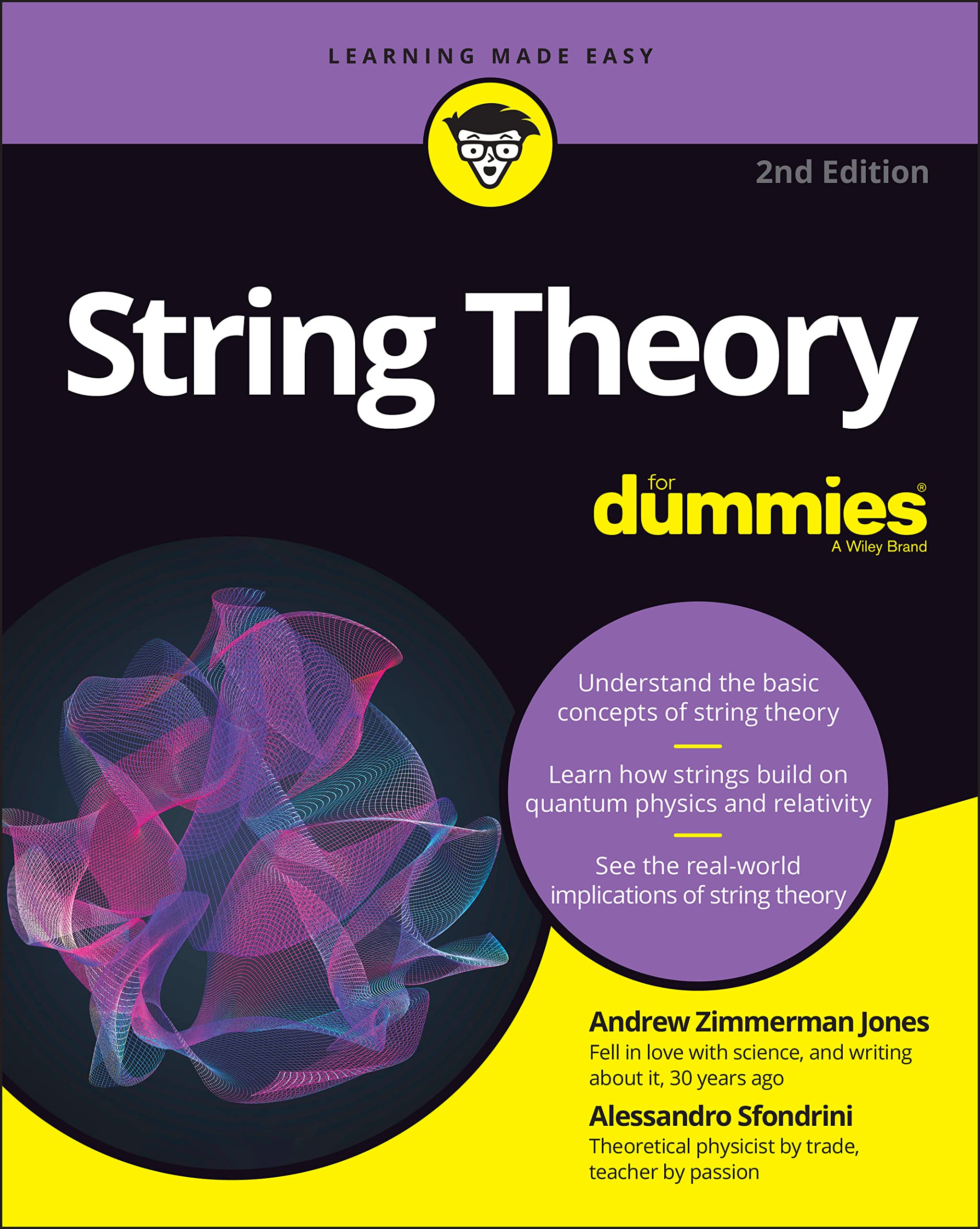 Full size book cover of String Theory For Dummies}