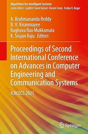 Proceedings of Second International Conference on Advances in Computer Engineering and Communication Systems: ICACECS 2021