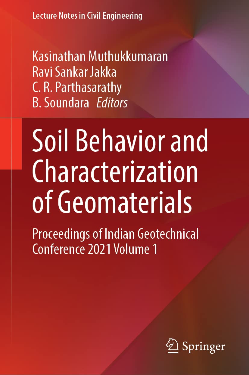 Full size book cover of Soil Behavior and Characterization of Geomaterials: Proceedings of Indian Geotechnical Conference 2021 Volume 1}