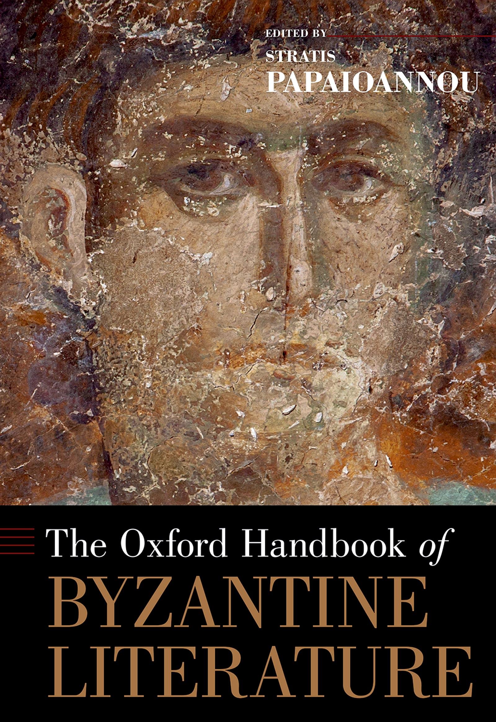 Full size book cover of The Oxford Handbook of Byzantine Literature}