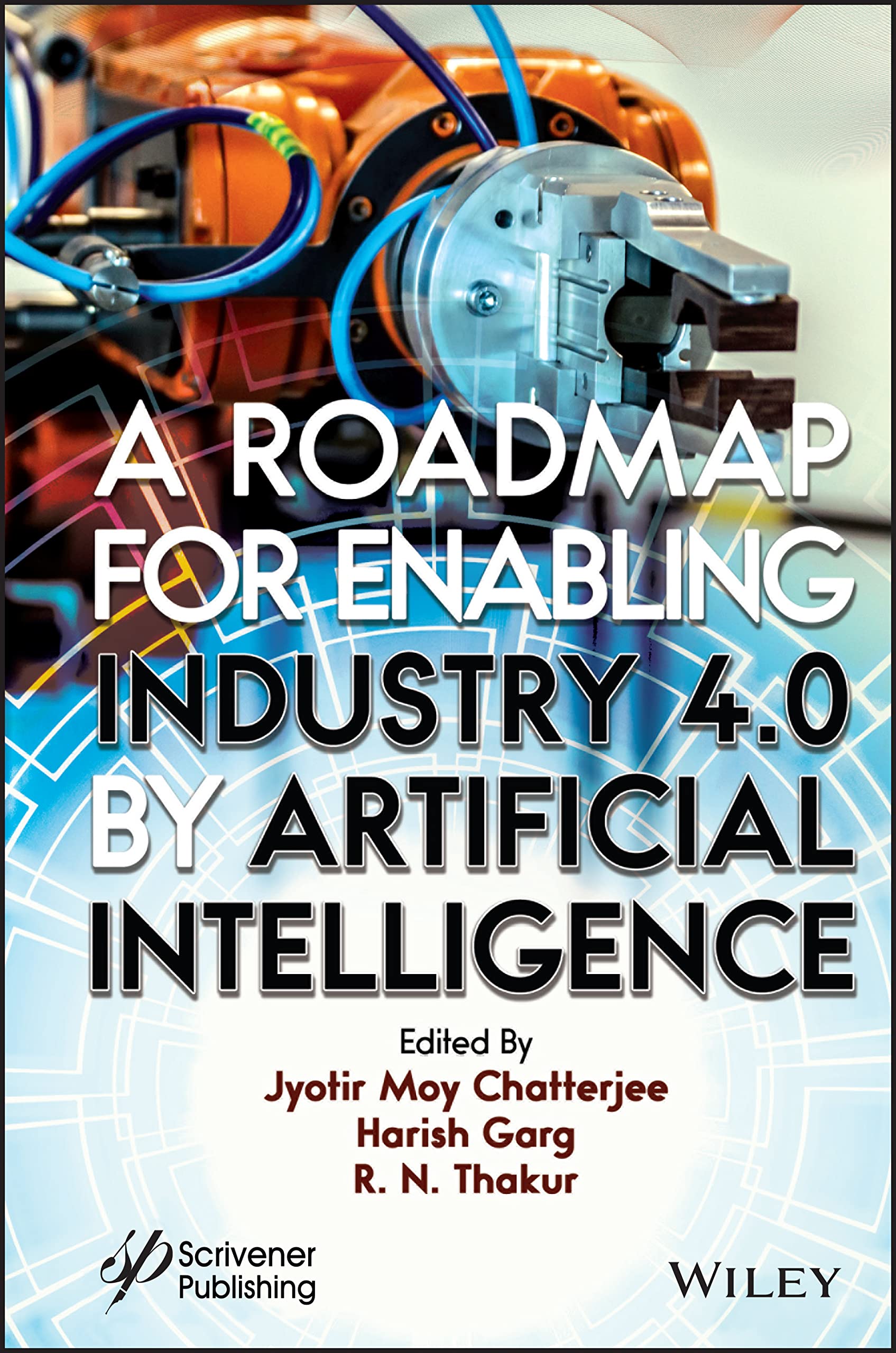 Full size book cover of A Roadmap for Enabling Industry 4.0 by Artificial Intelligence}