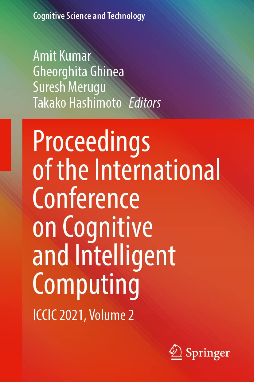 Full size book cover of Proceedings of the International Conference on Cognitive and Intelligent Computing: ICCIC 2021, Volume 2}