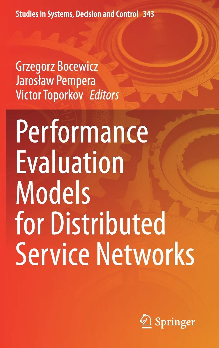 Full size book cover of Performance Evaluation Models for Distributed Service Networks}