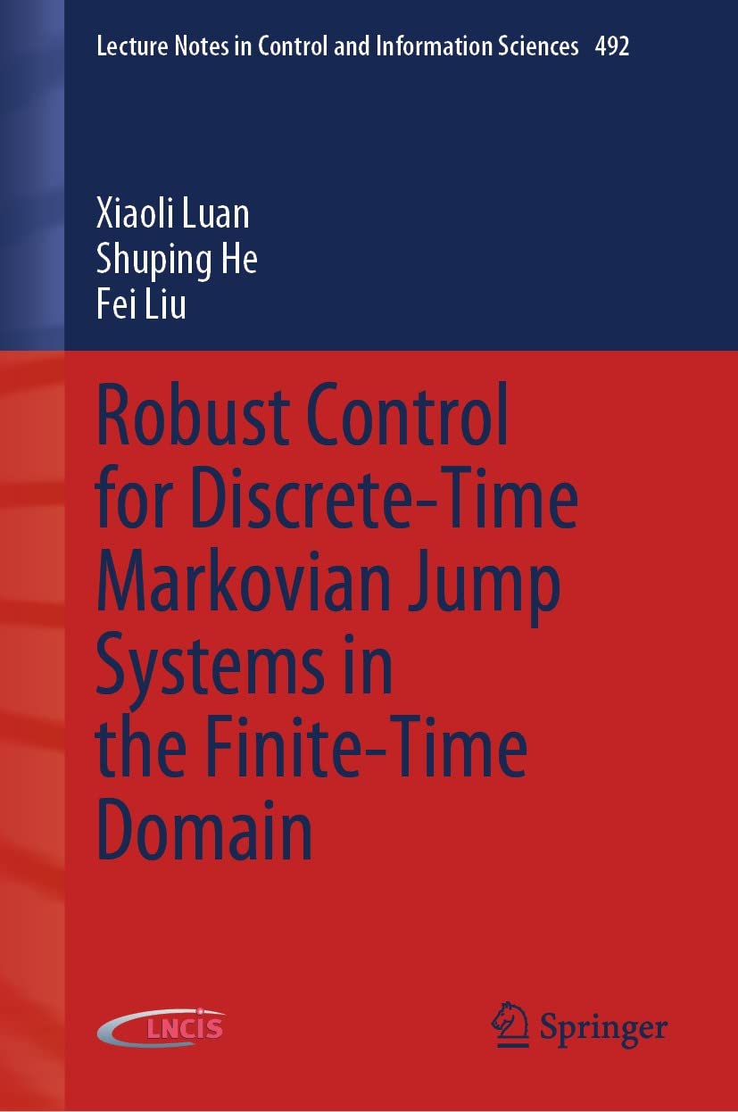 Full size book cover of Robust Control for Discrete-Time Markovian Jump Systems in the Finite-Time Domain}