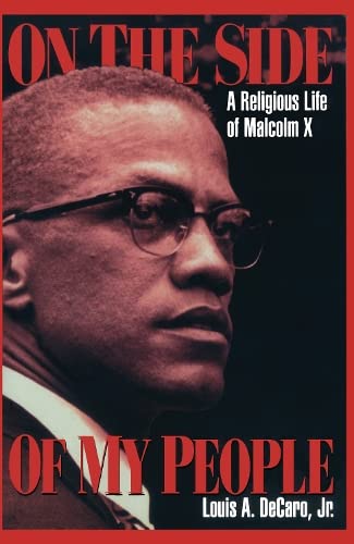 Full size book cover of On the Side of My People: A Religious Life of Malcolm X}