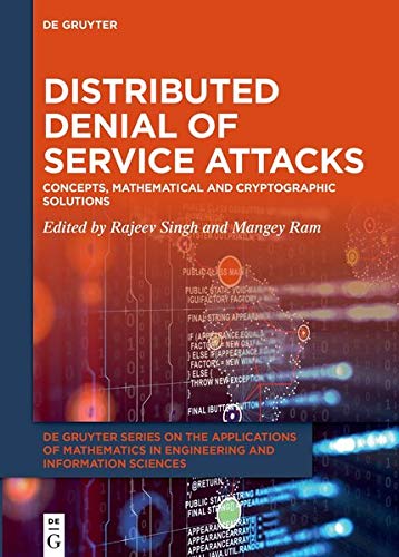 Full size book cover of Distributed Denial of Service Attacks: Concepts, Mathematical and Cryptographic Solutions}