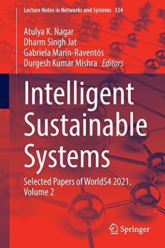 Full size book cover of Intelligent Sustainable Systems: Selected Papers of WorldS4 2021, Volume 2}