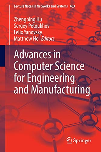 Full size book cover of Advances in Computer Science for Engineering and Manufacturing}