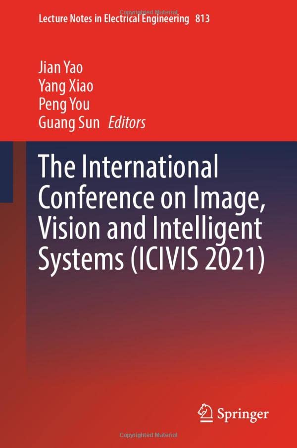 Full size book cover of The International Conference on Image, Vision and Intelligent Systems (ICIVIS 2021)}