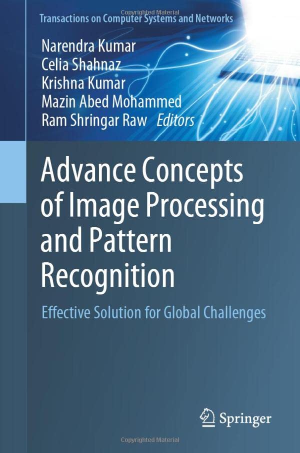 Full size book cover of Advance Concepts of Image Processing and Pattern Recognition: Effective Solution for Global Challenges}