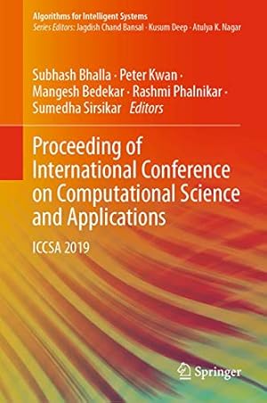 Proceeding of International Conference on Computational Science and Applications: ICCSA 2019