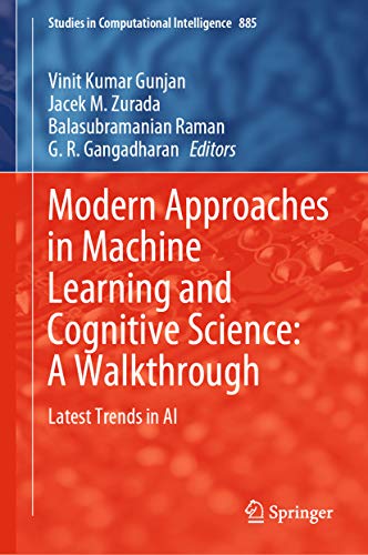 Full size book cover of Modern Approaches in Machine Learning and Cognitive Science: A Walkthrough: Latest Trends in AI}