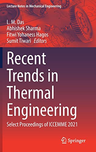 Full size book cover of Recent Trends in Thermal Engineering: Select Proceedings of ICCEMME 2021}