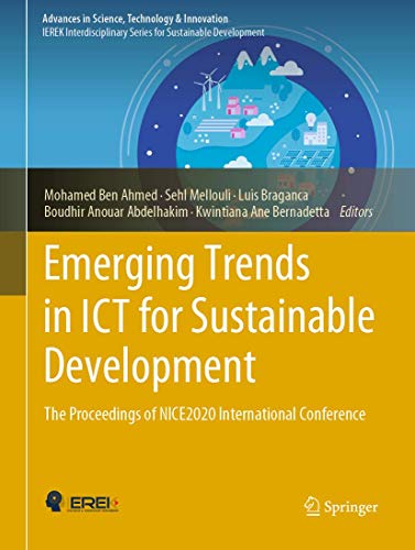 Full size book cover of Emerging Trends in ICT for Sustainable Development: The Proceedings of NICE2020 International Conference}