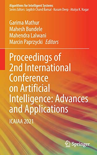 Full size book cover of Proceedings of 2nd International Conference on Artificial Intelligence: Advances and Applications: ICAIAA 2021}