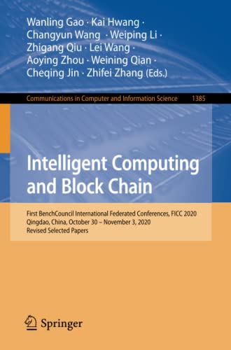 Full size book cover of Intelligent Computing and Block Chain}