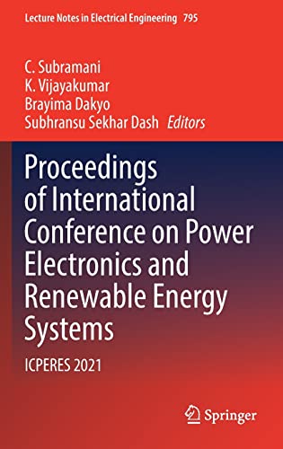 Full size book cover of Proceedings of International Conference on Power Electronics and Renewable Energy Systems: ICPERES 2021}