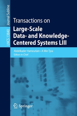 Full size book cover of Transactions on Large-Scale Data- and Knowledge-Centered Systems LIII}