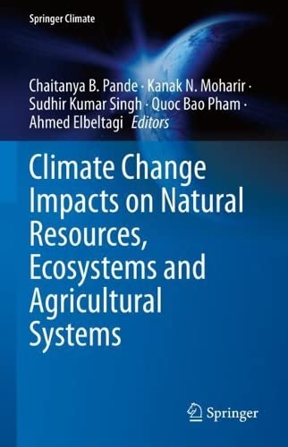 Full size book cover of Climate Change Impacts on Natural Resources, Ecosystems and Agricultural Systems}