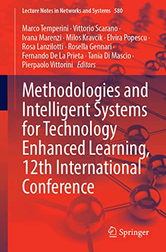 Full size book cover of Methodologies and Intelligent Systems for Technology Enhanced Learning, 12th International Conference}