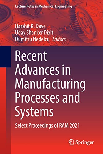 Full size book cover of Recent Advances in Manufacturing Processes and Systems: Select Proceedings of RAM 2021}