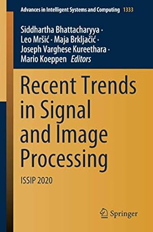 Recent Trends in Signal and Image Processing: ISSIP 2020