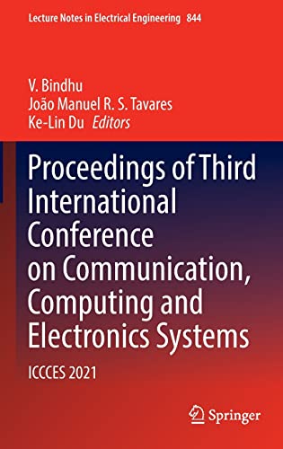 Full size book cover of Proceedings of Third International Conference on Communication, Computing and Electronics Systems: ICCCES 2021}