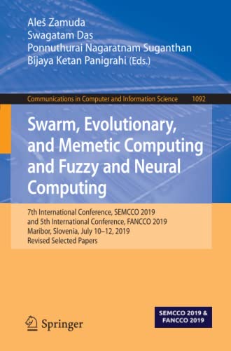 Full size book cover of Swarm, Evolutionary, and Memetic Computing and Fuzzy and Neural Computing}