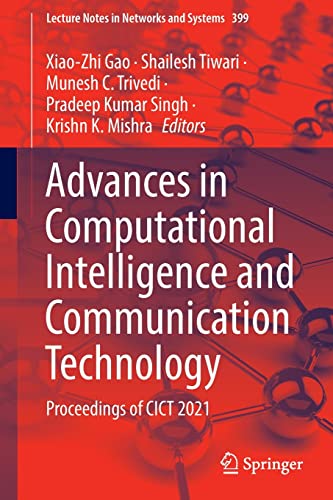 Full size book cover of Advances in Computational Intelligence and Communication Technology: Proceedings of CICT 2021}