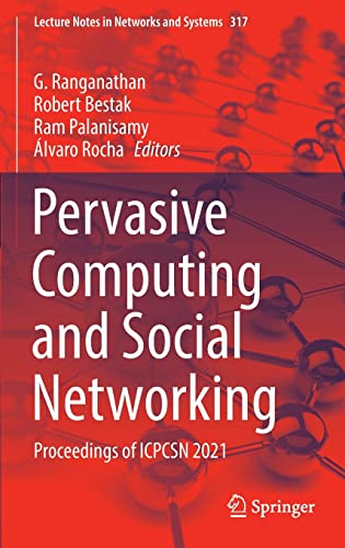 Full size book cover of Pervasive Computing and Social Networking: Proceedings of ICPCSN 2021}