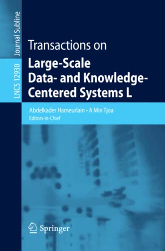 Full size book cover of Transactions on Large-Scale Data- and Knowledge-Centered Systems L}