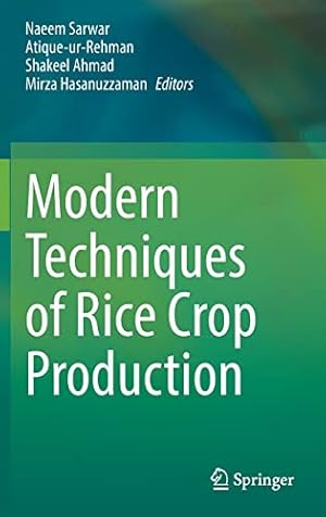 Modern Techniques of Rice Crop Production