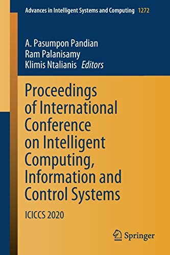 Full size book cover of Proceedings of International Conference on Intelligent Computing, Information and Control Systems: ICICCS 2020}