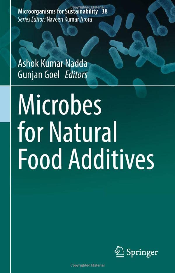 Full size book cover of Microbes for Natural Food Additives}